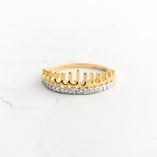 [AN1295] ANILLO 15 CORONA DE ENSUEÑO