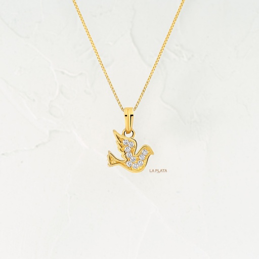 [DN1280] DIJE AURA BLANCA