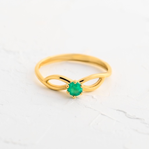 [ANE01] ANILLO ESMERALDA VERED