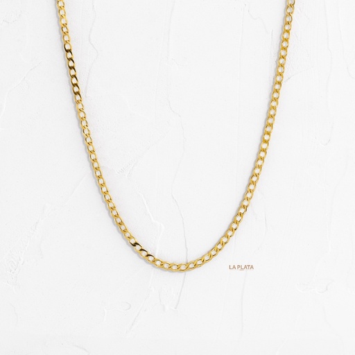 [CI219] CADENA CUBANA PLANA 45CM