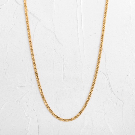 [CI225] CADENA TEJIDO OCHO DELGADO