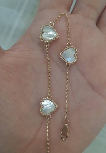 [PN164] PULSERA DE CORAZON ESENCIAL