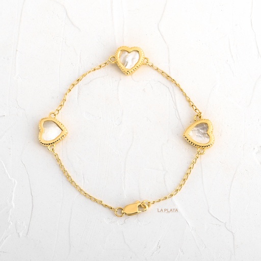 [PN164] PULSERA DE CORAZON ESENCIAL