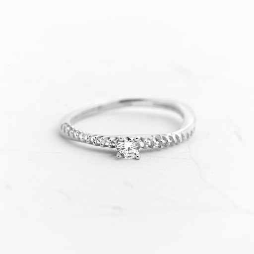 ANILLO ORO BLANCO SELENDRA