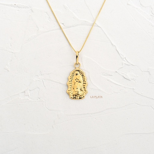 [DN1355] DIJE GUADALUPANA ROSA DEL CIELO