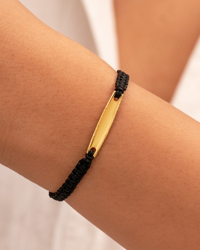 [PH1176] PULSERA PLACA ORIEL