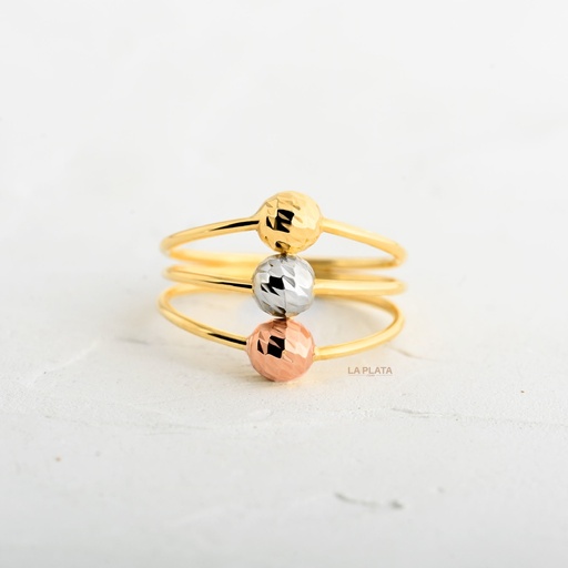 ANILLO ESFERALUNA DIAMANTADO