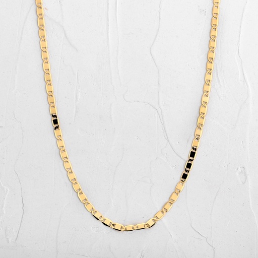 [CI57] CADENA PLANA ORO AMARILLO 60CM