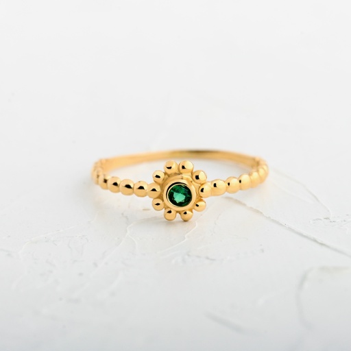 ANILLO CIRCÓN FLOR DE ROCIO