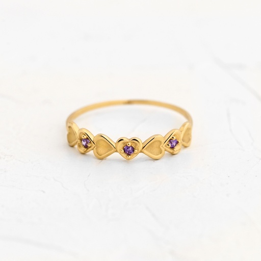 [AN1667] ANILLO CORAZÓN SIENNA