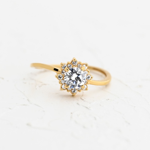[AN168] ANILLO CIRCÓN FLOR ELARIS