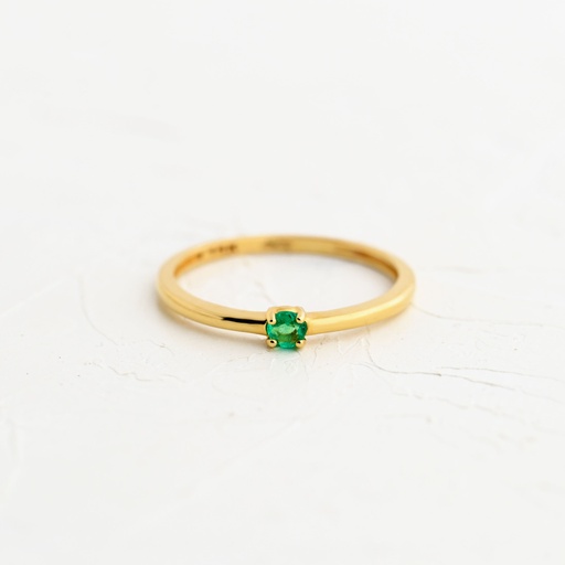 [ANE17] ANILLO ESMERALDA VEE 