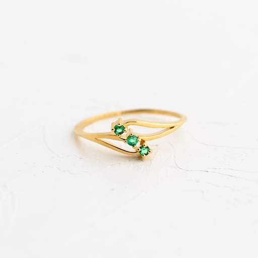 [ANE22] ANILLO ESMERALDA DAREL 