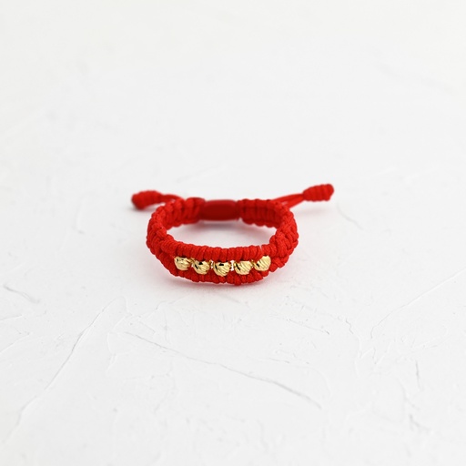 ANILLO TEJIDO BALINES DIAMANTADOS 