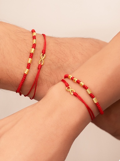 [PR31] PULSERA DUO LAZO INFINITO