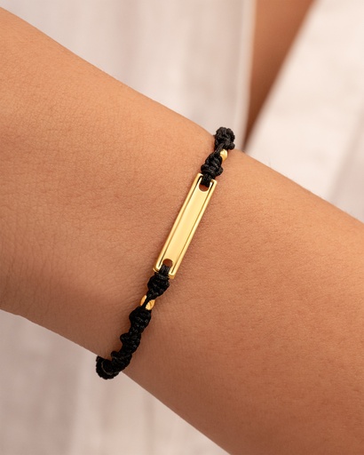 [PH1205] PULSERA PLACA MILAN
